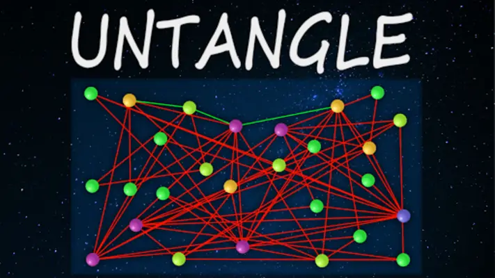 Untangle lines & tangle master android App screenshot 2